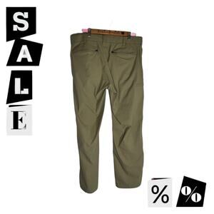 Mens' UB Tech Classic Fit Tan Flex Waist Nylon/Spandex Utility Pants 36 X 32